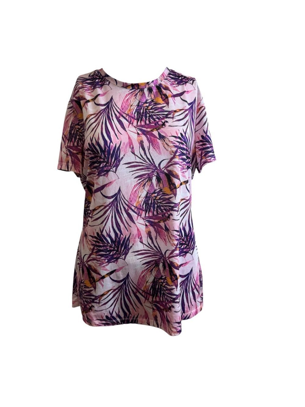 Women's Reel Legends T-Shirt, Size M, Pink & Purple